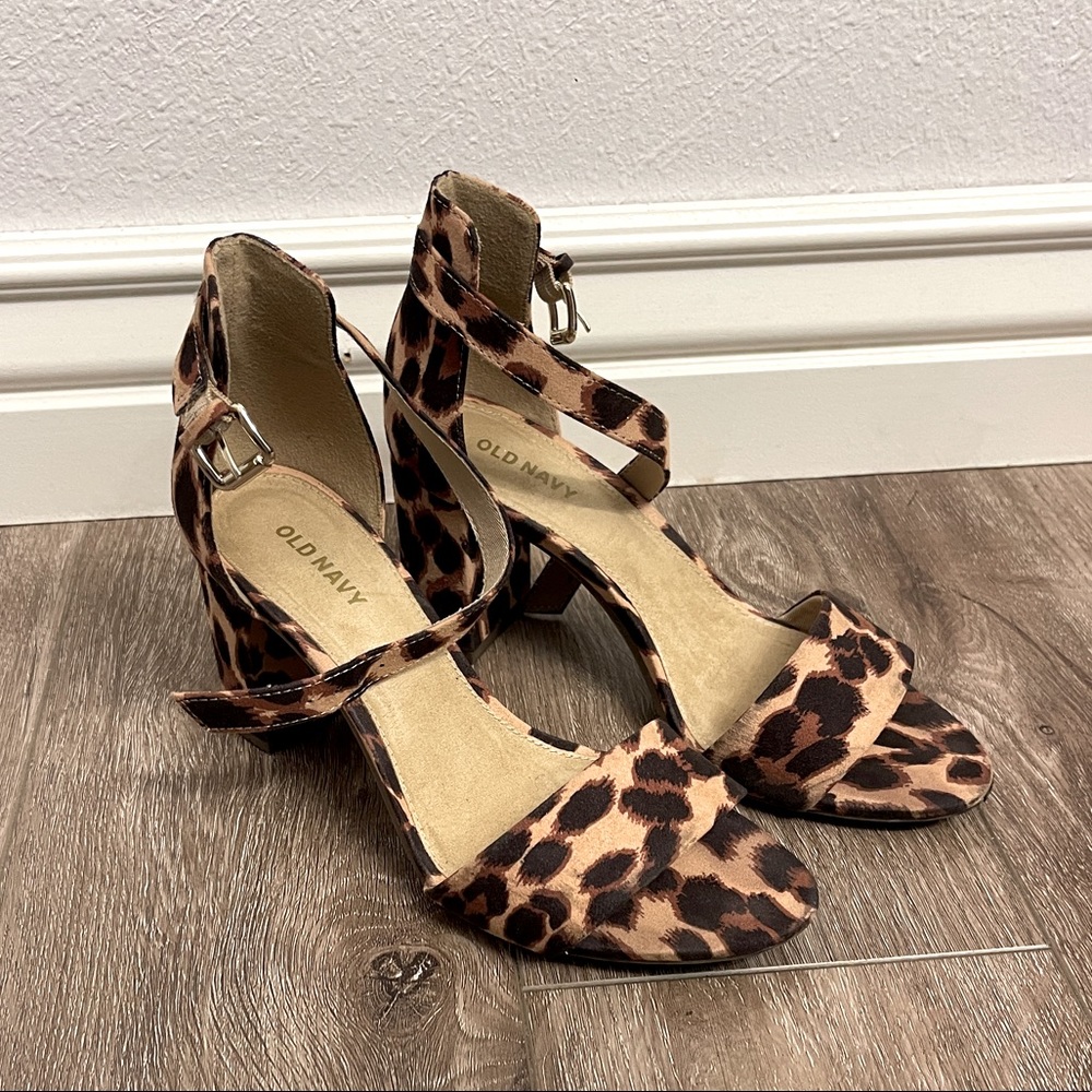 Cheetah print heels